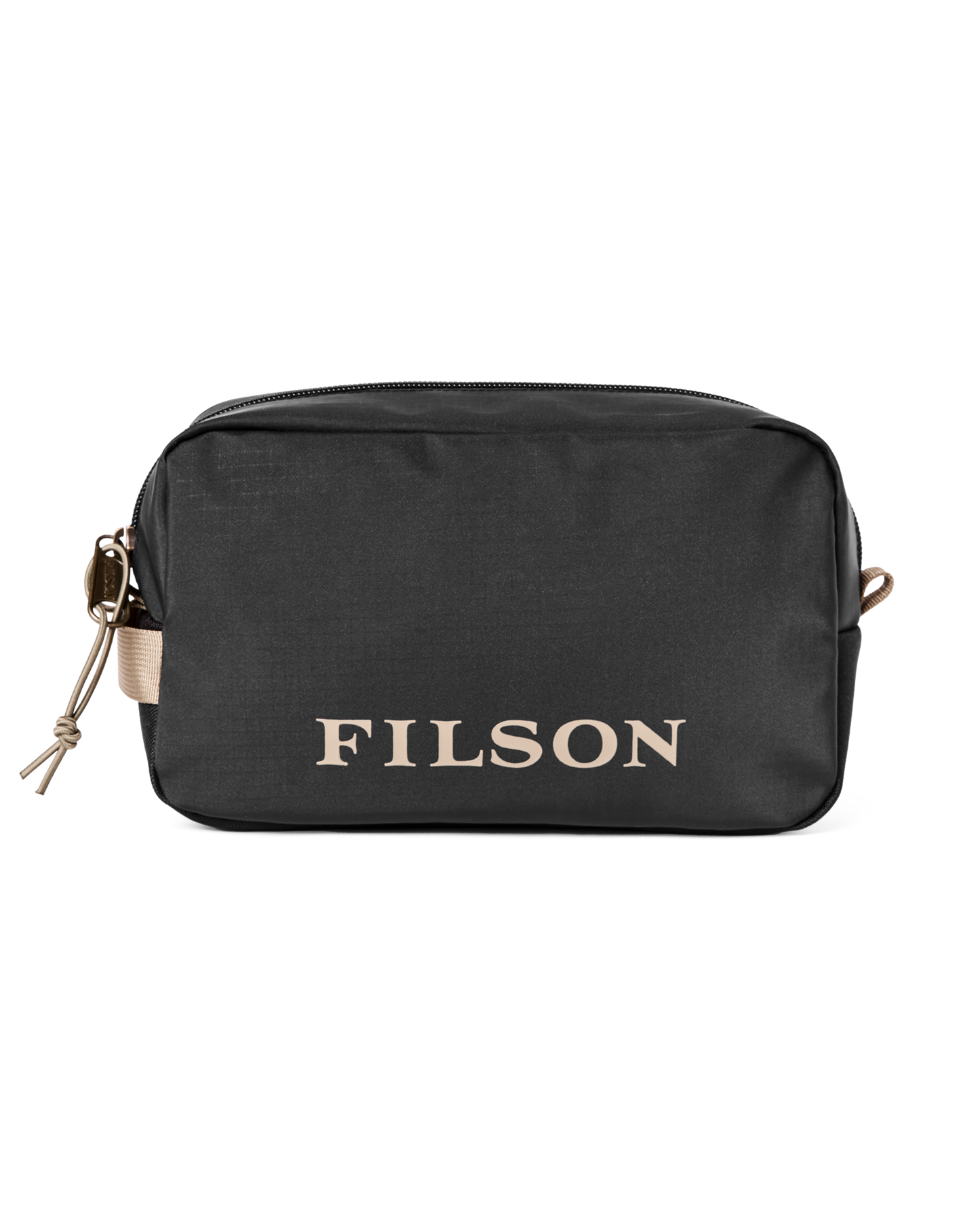 Front-facing image of the Filson All-weather Travel Pack - Black / Covert