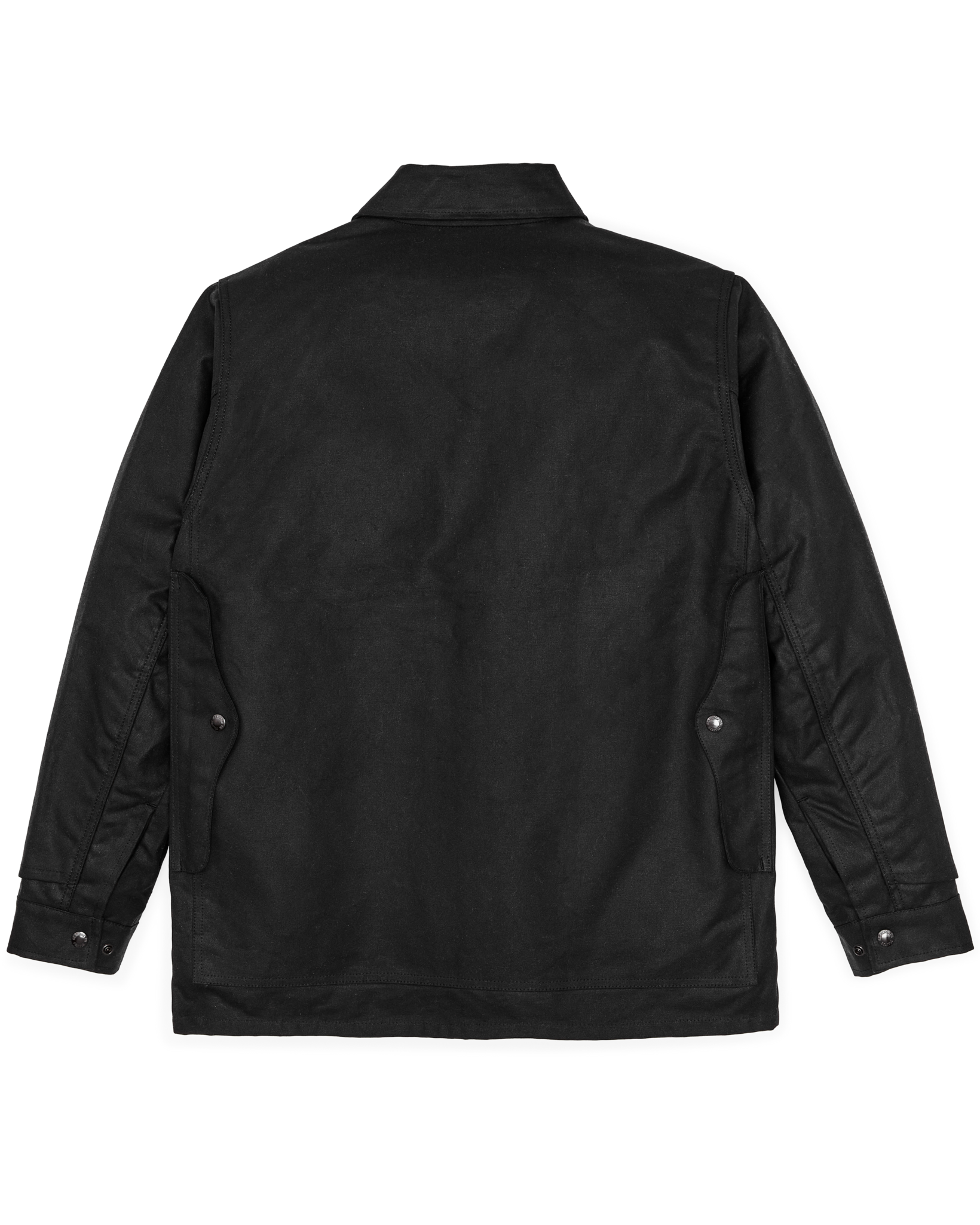 Alternate view of the Filson Lined Tin Cloth Cruiser Jacket - Black