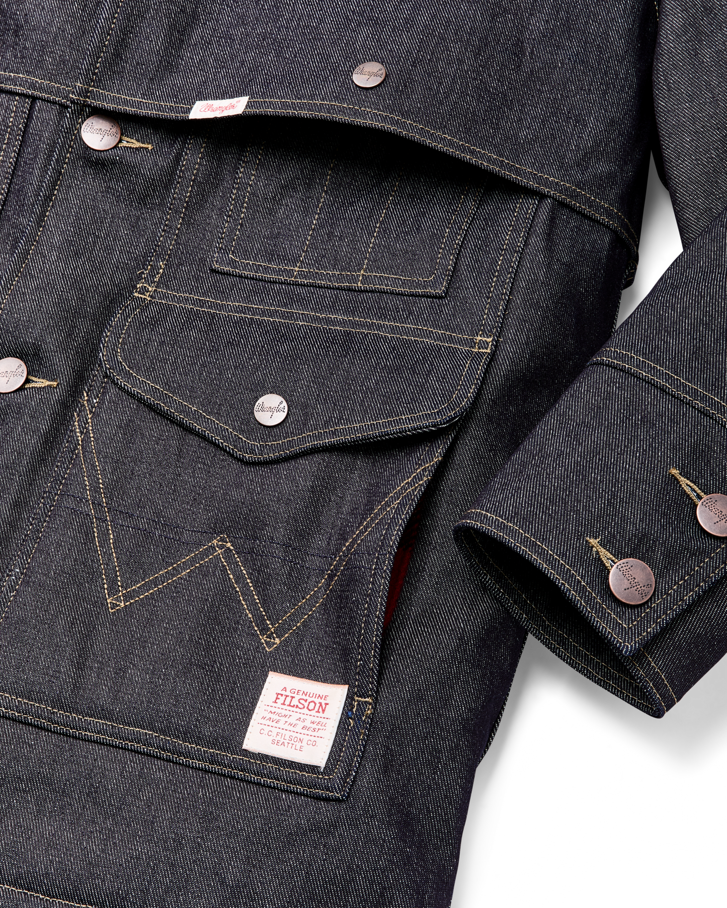 Wrangler X Filson Packer Coat - Indigo