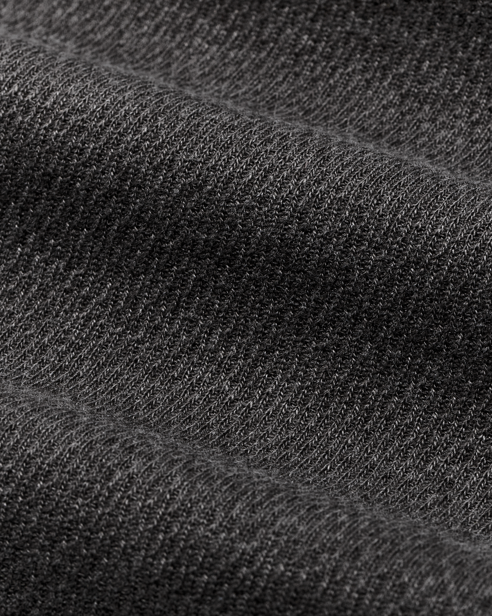 Alternate view of the Filson Waffle Knit Thermal Crewneck - Charcoal