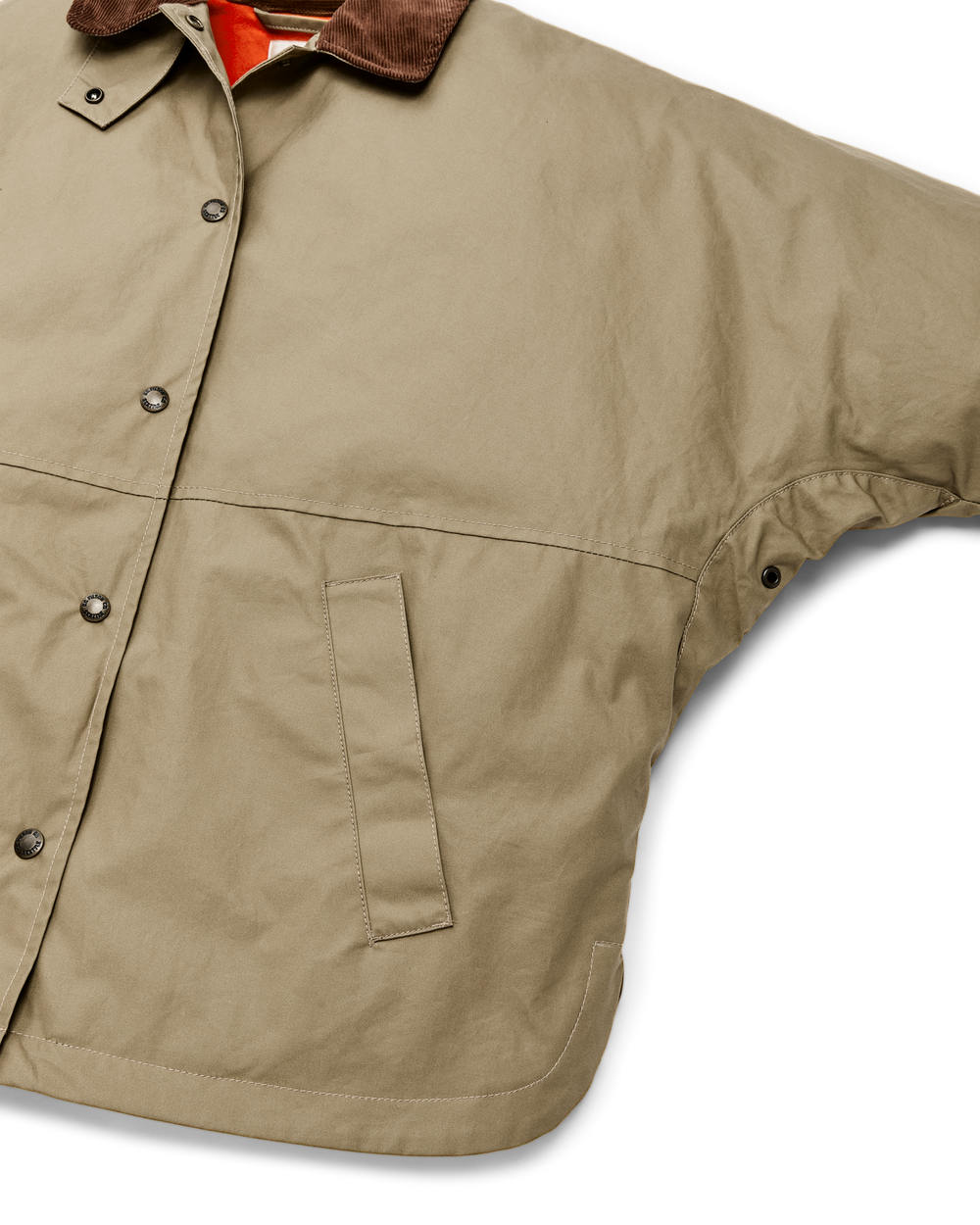 Women's Harbor Front Waxed Jacket - Marsh Tan