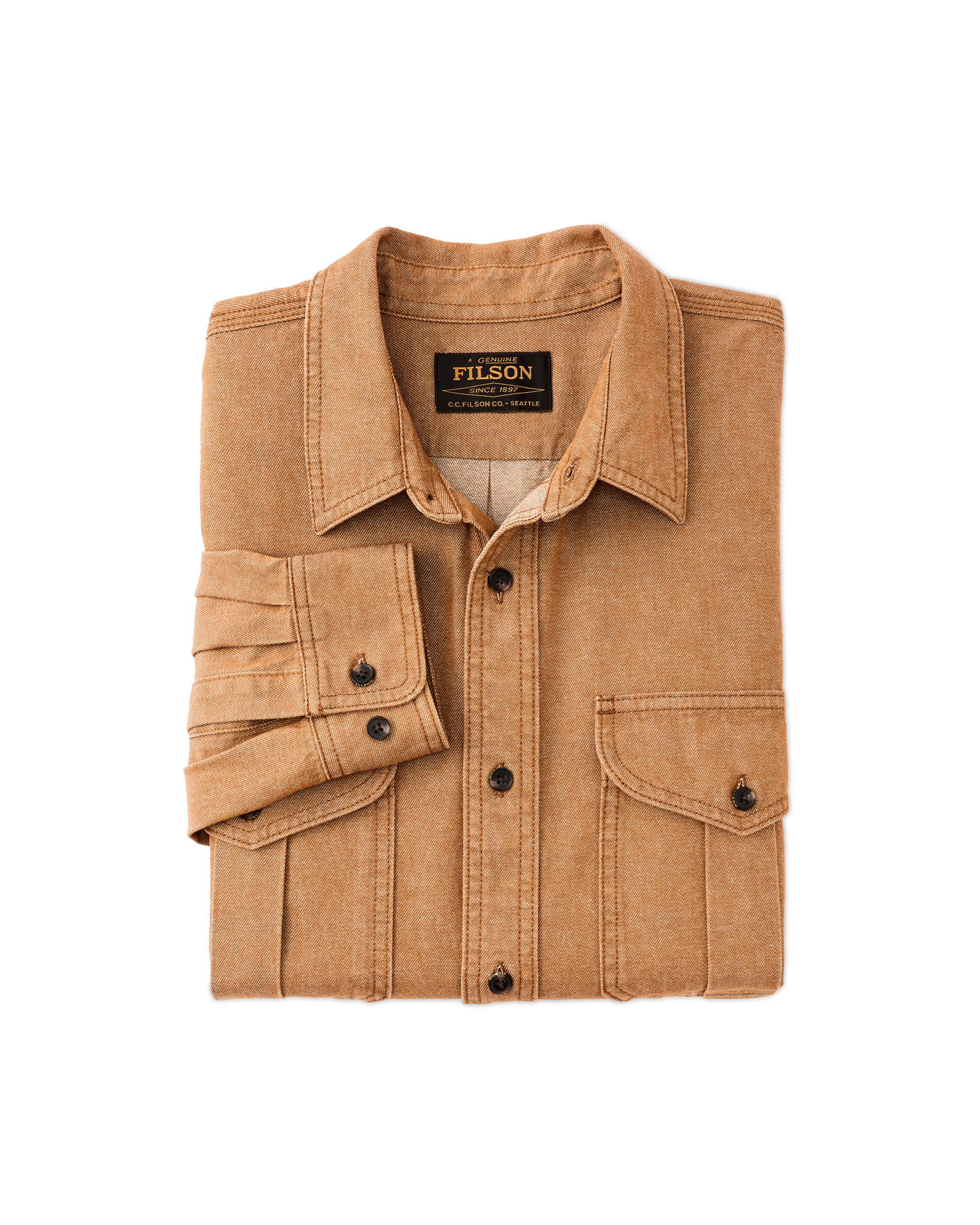 Denim Guide Shirt - Harvest Tan | Filson