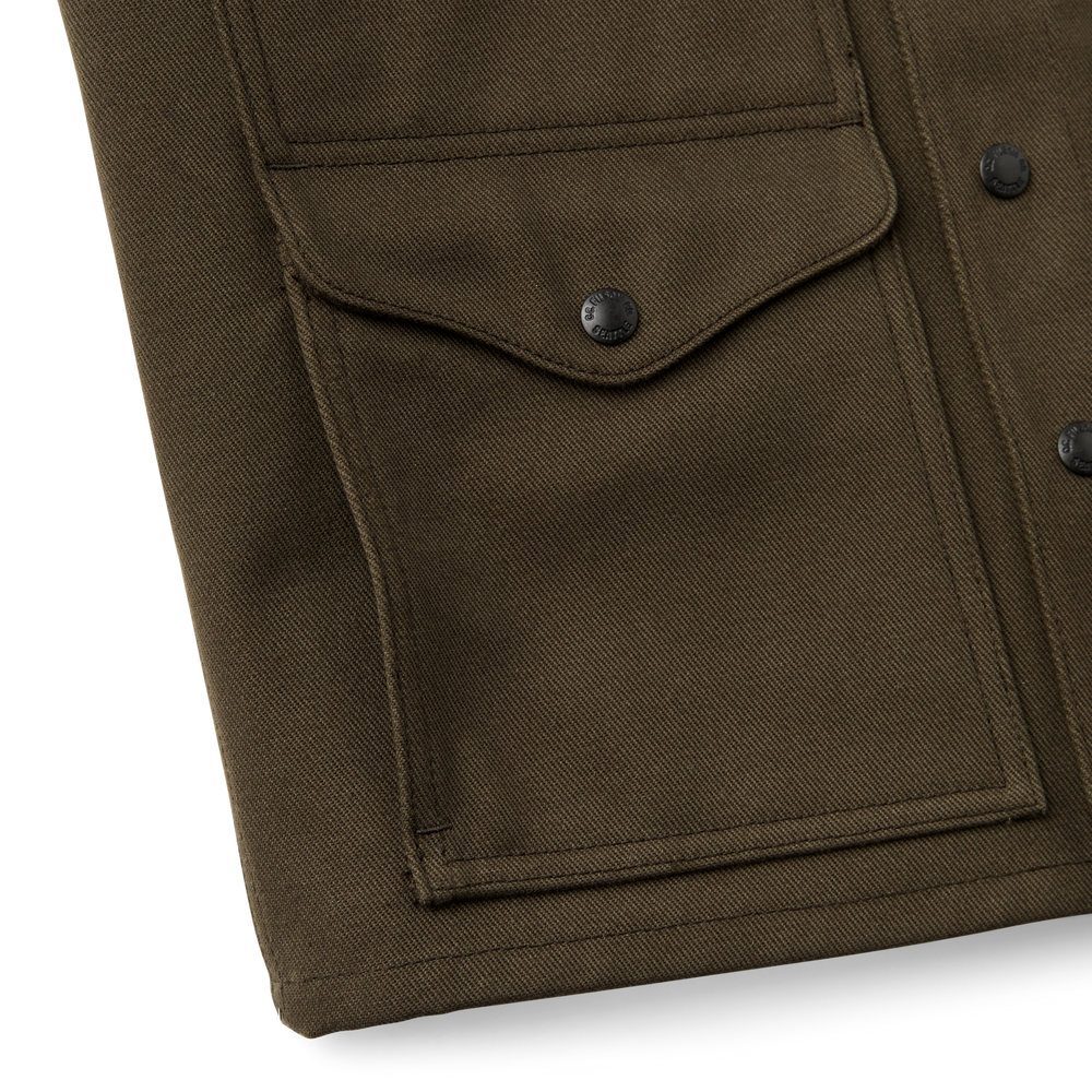 Alternate view of the Filson Rugged Twill Cruiser Vest - Root