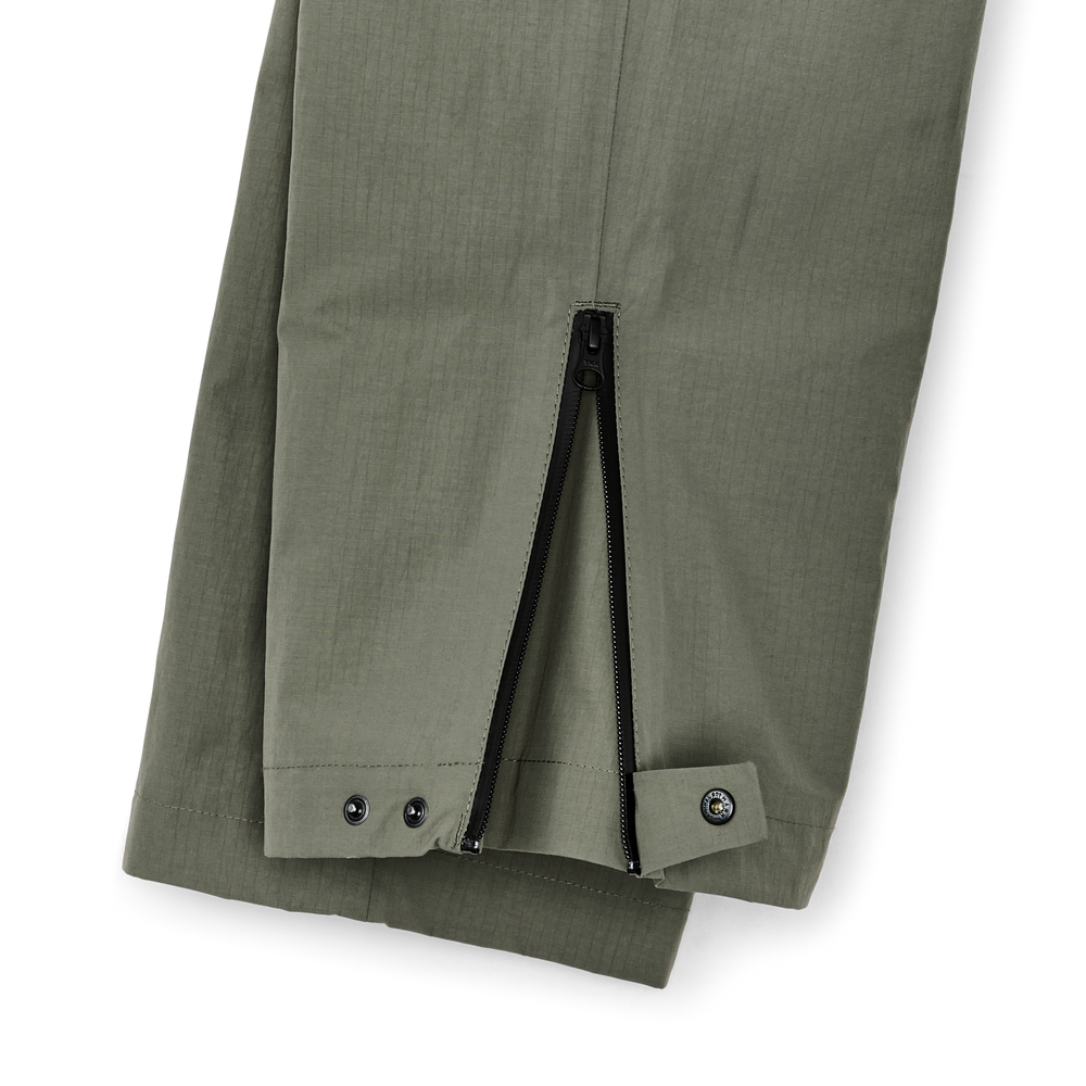 Alternate view of the Filson Swiftwater Rain Pants - Service Green