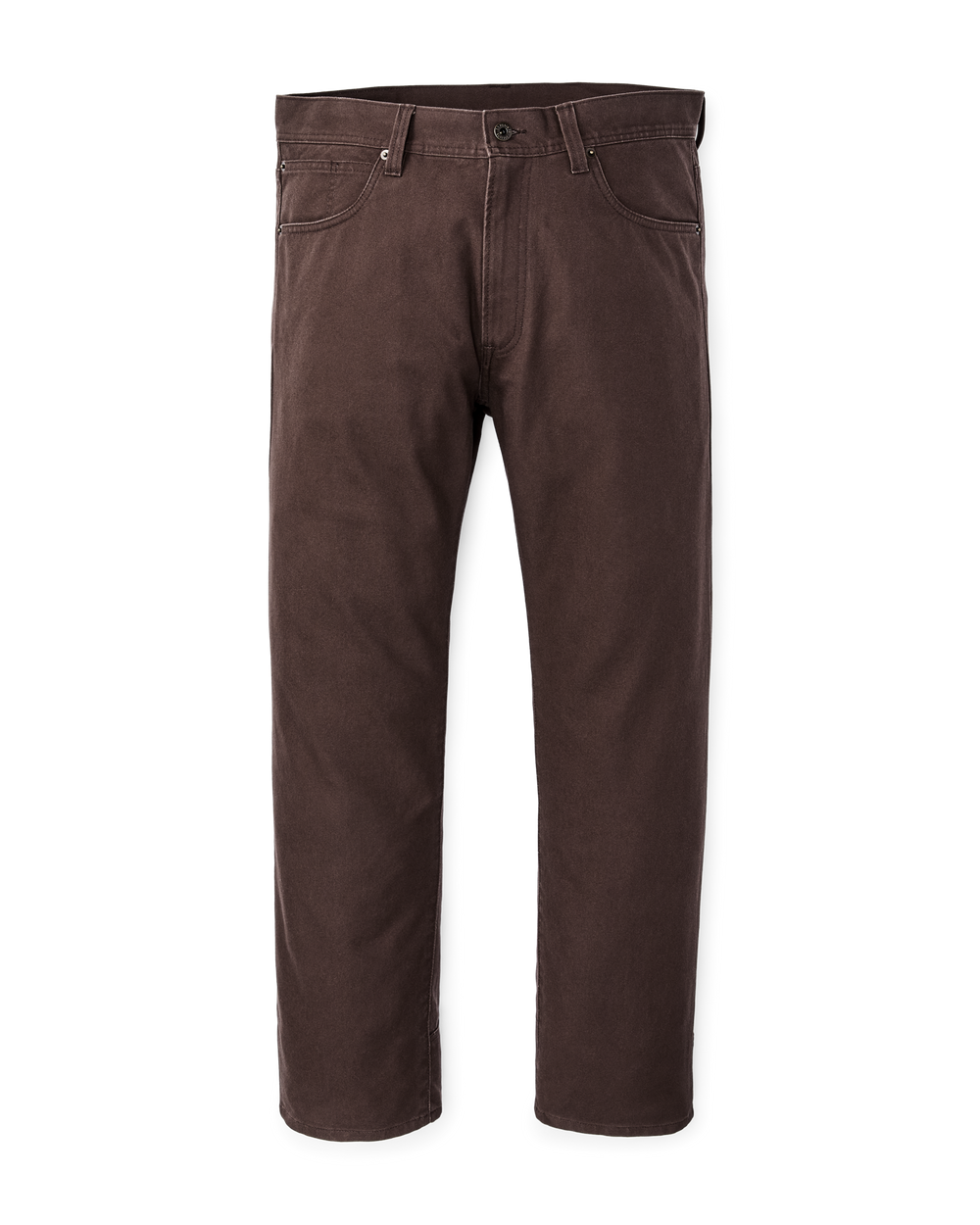 Dry Tin Cloth 5-Pocket Pants - Seal Brown