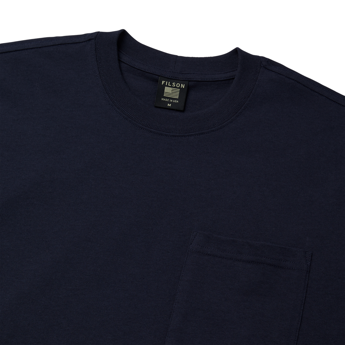 Alternate view of the Filson Pioneer Pocket T-shirt - Dark Navy