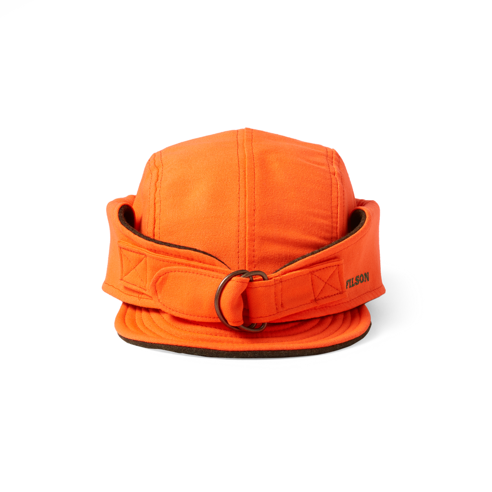 Alternate view of the Filson Big Game/upland Hat - Blaze Orange