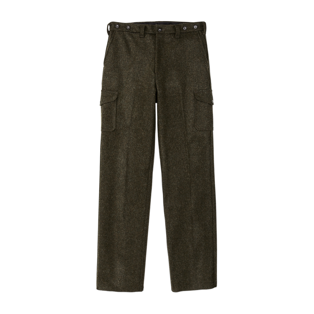 Alternate view of the Filson Mackinaw Wool Field Pants - Forest Green