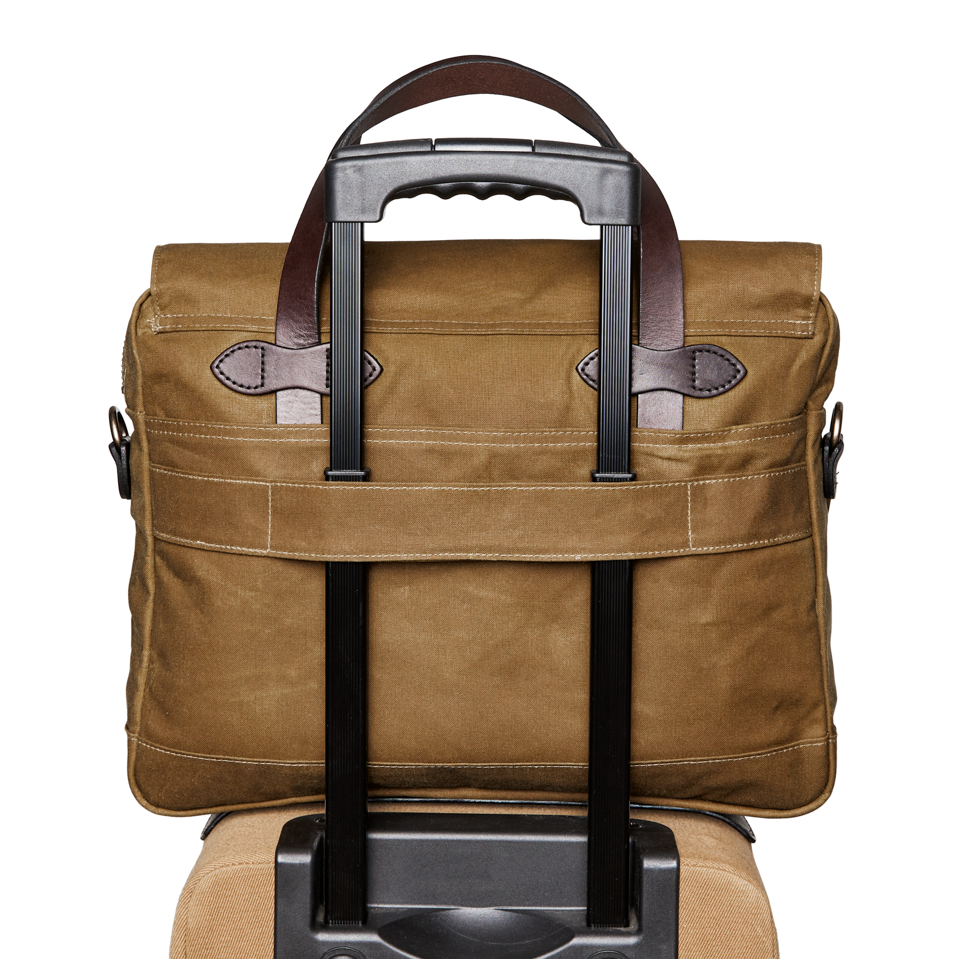 FILSON フィルソン TIN BRIEFCASE TanブリーフケースUSA 24 Hour Tin Cloth Briefcase | Filson