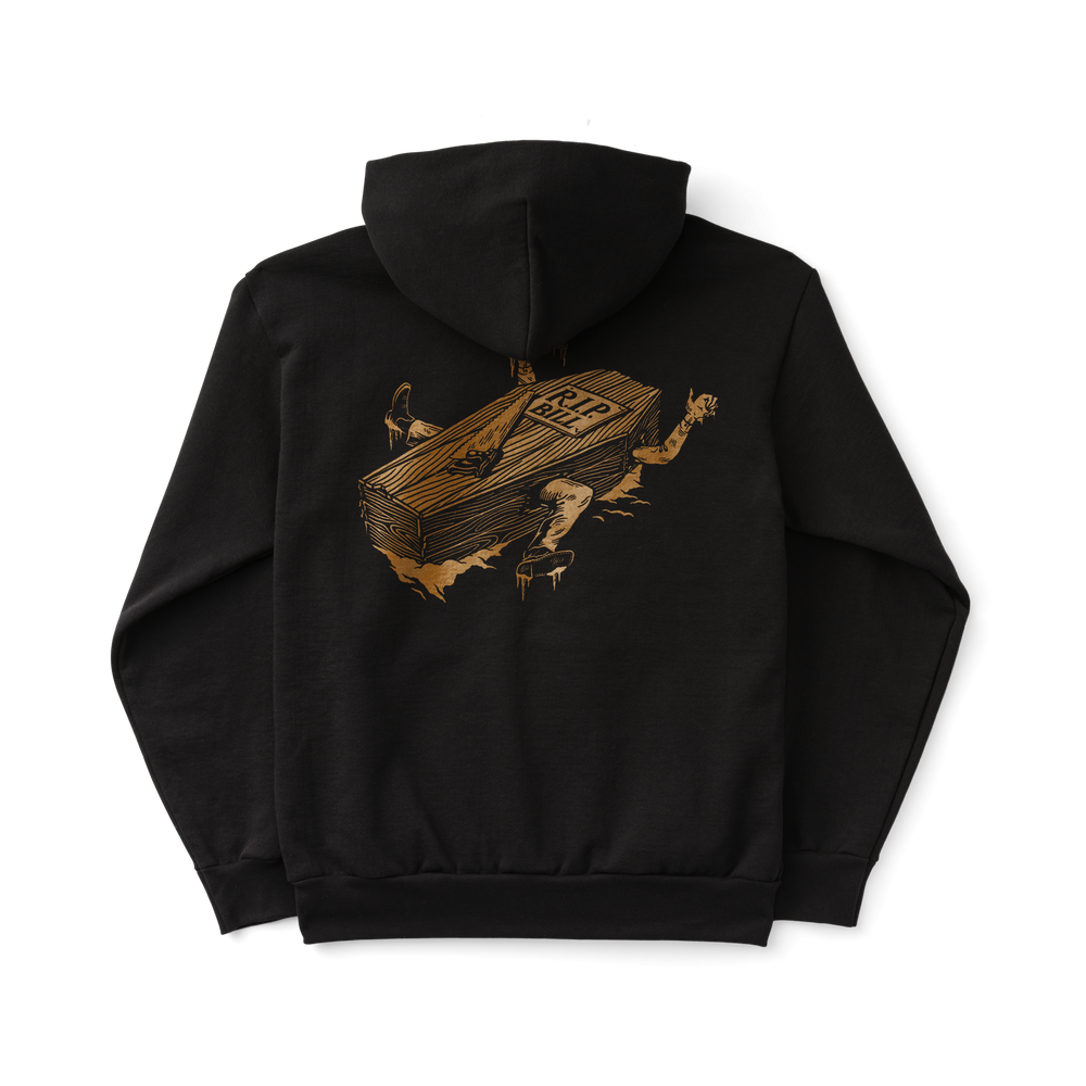 Alternate view of the Filson Coldfoot Pullover Hoodie - Black