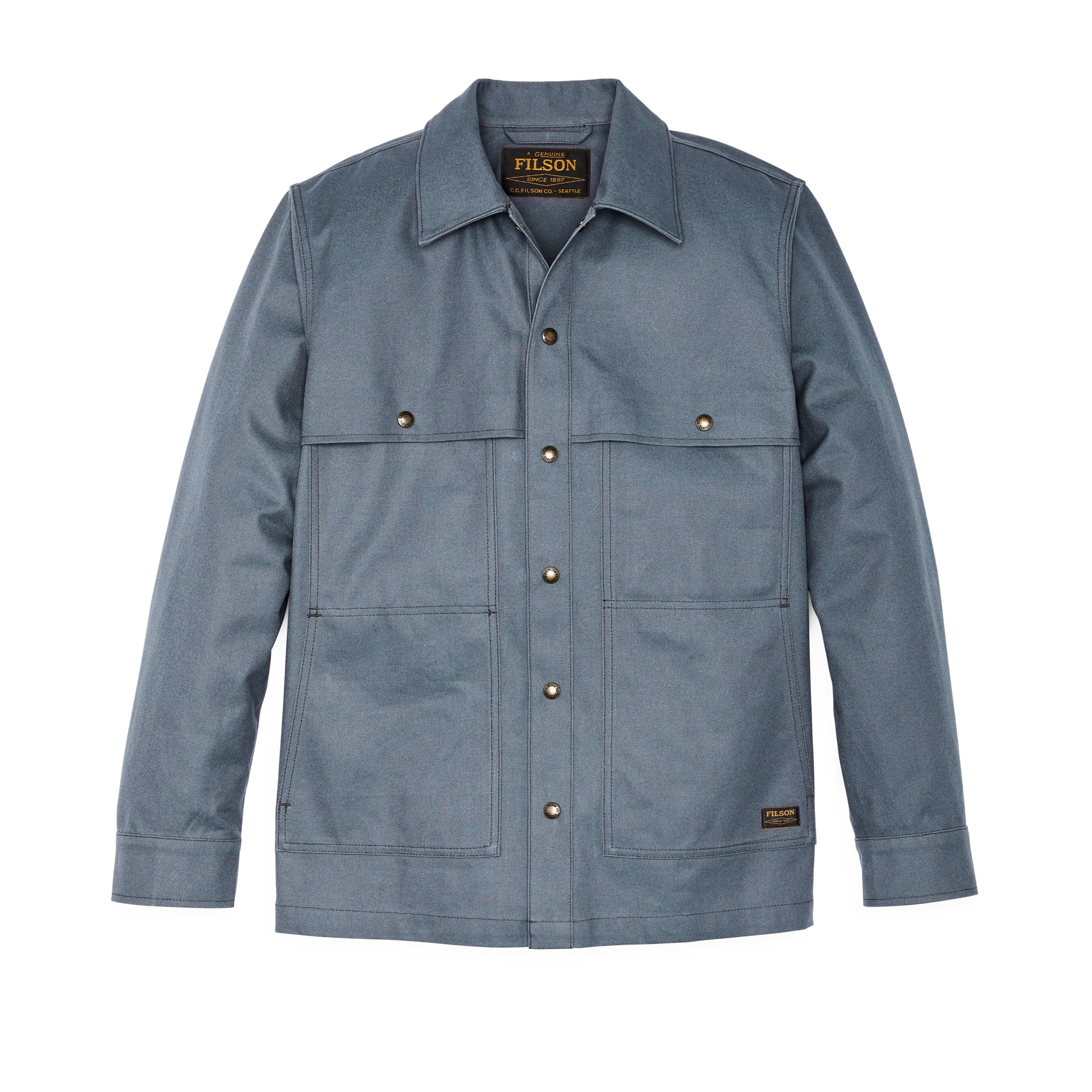 FILSON フランネルシャツジャケット グレー Amazon.co.jp: [フィルソン] 長袖アラスカンガイドシャツ