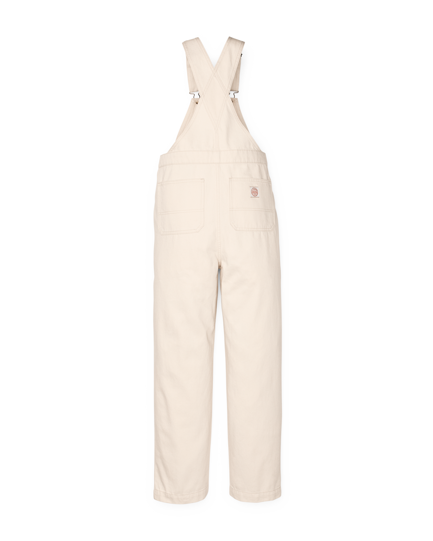 Alternate view of the Filson Women's Denim Overalls - Natural Seed