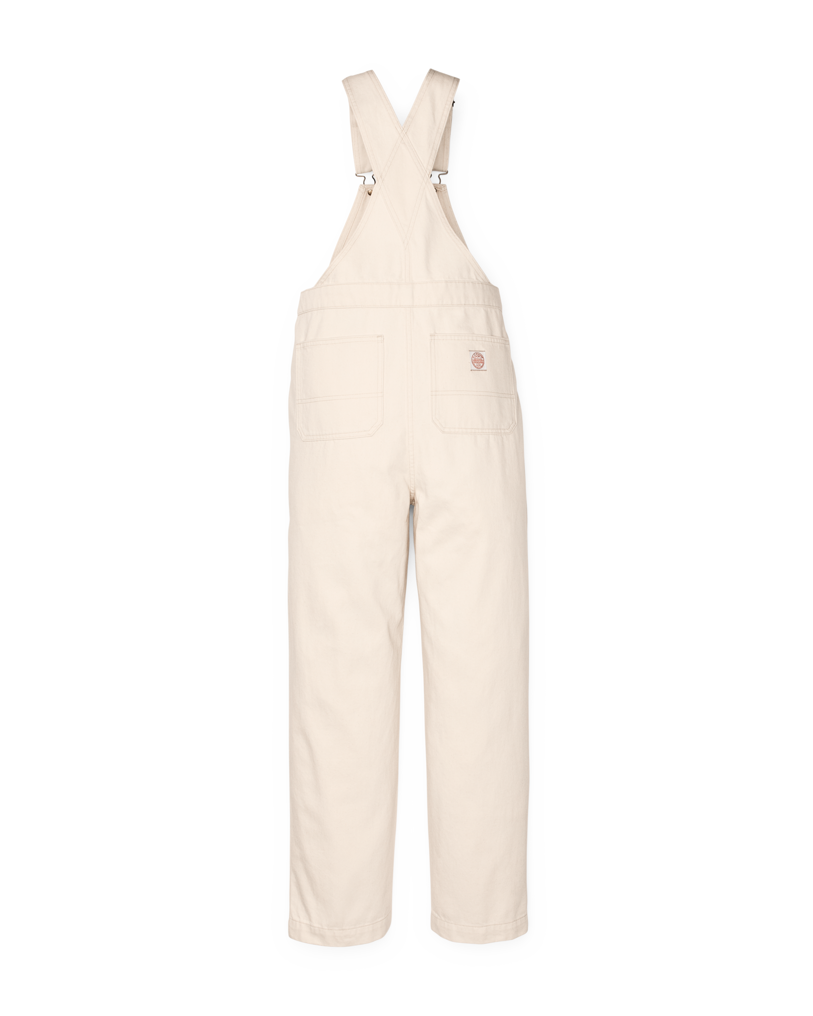 Alternate view of the Filson Women's Denim Overalls - Natural Seed
