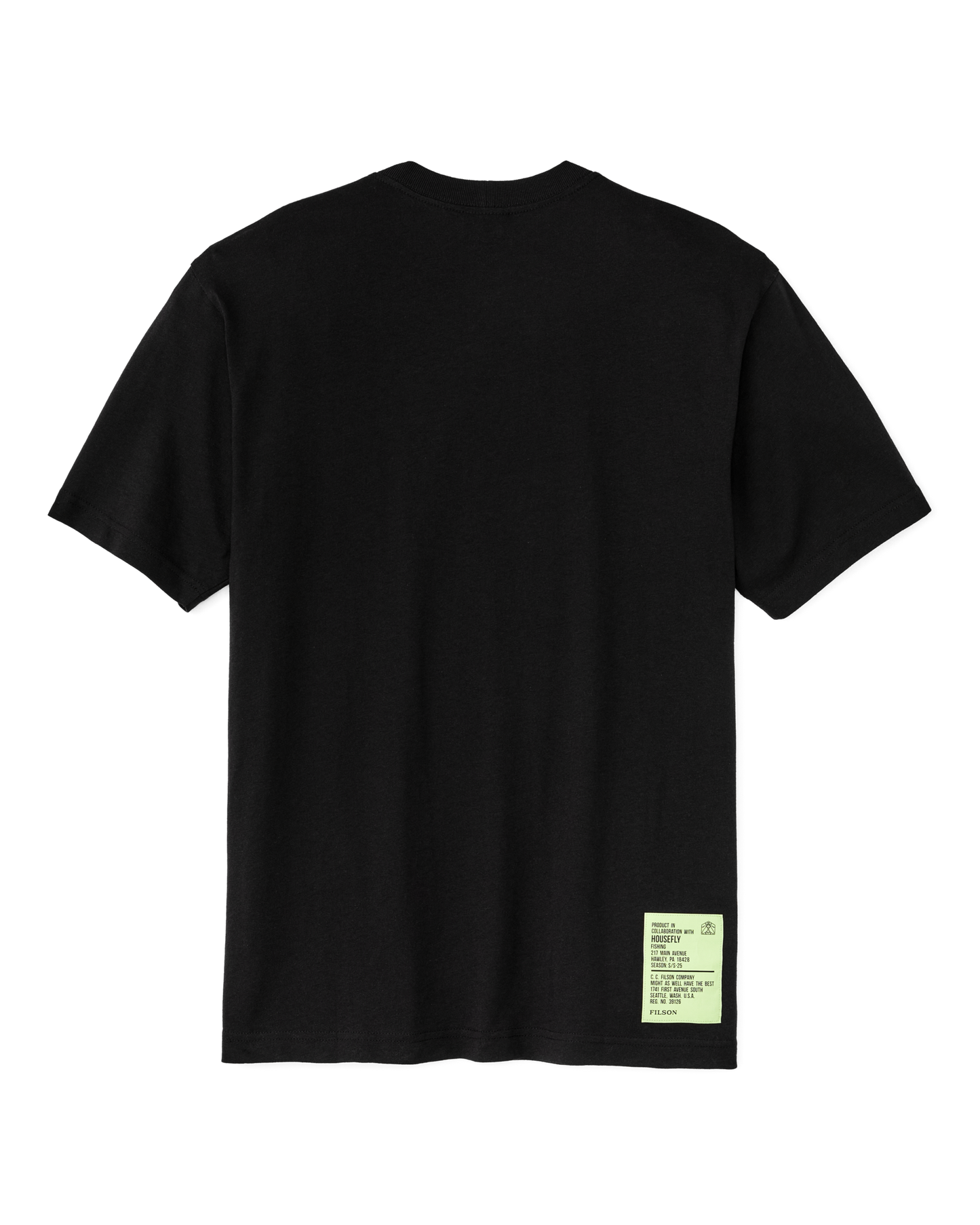 Alternate view of the Filson Filson X Housefly Frontier Graphic T-shirt - Black / Worldwide