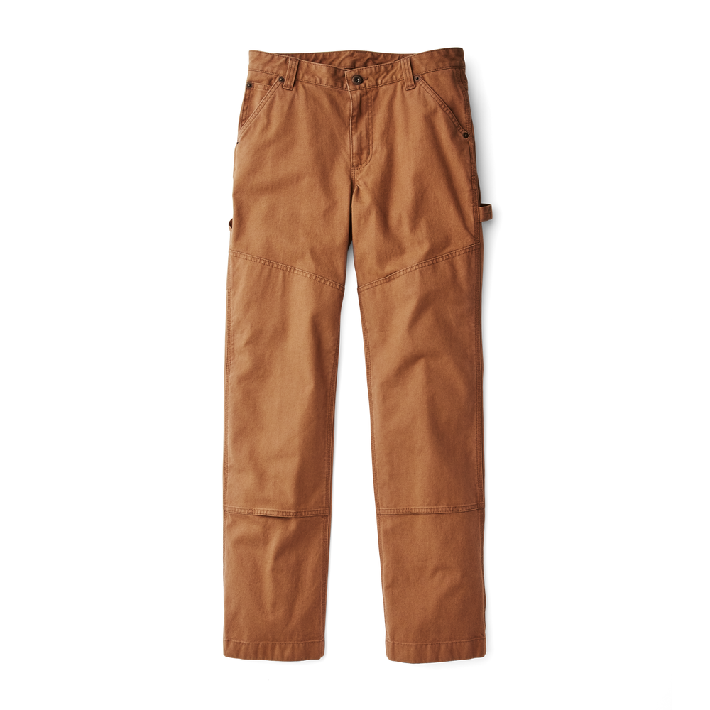 Wmn's Canvas Straight-Leg Pants - Partridge