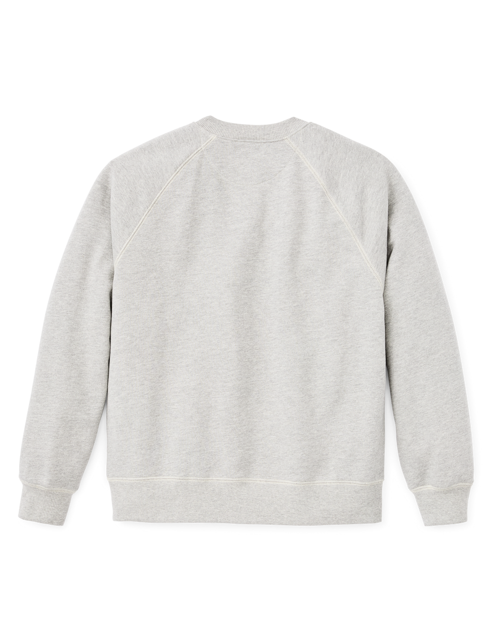 Quarter-zip Terry Sweatshirt - Heather Gray