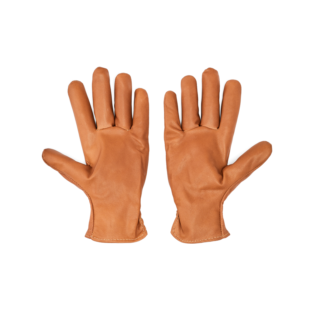 Alternate view of the Filson Original Goatskin Gloves - Saddle Brown