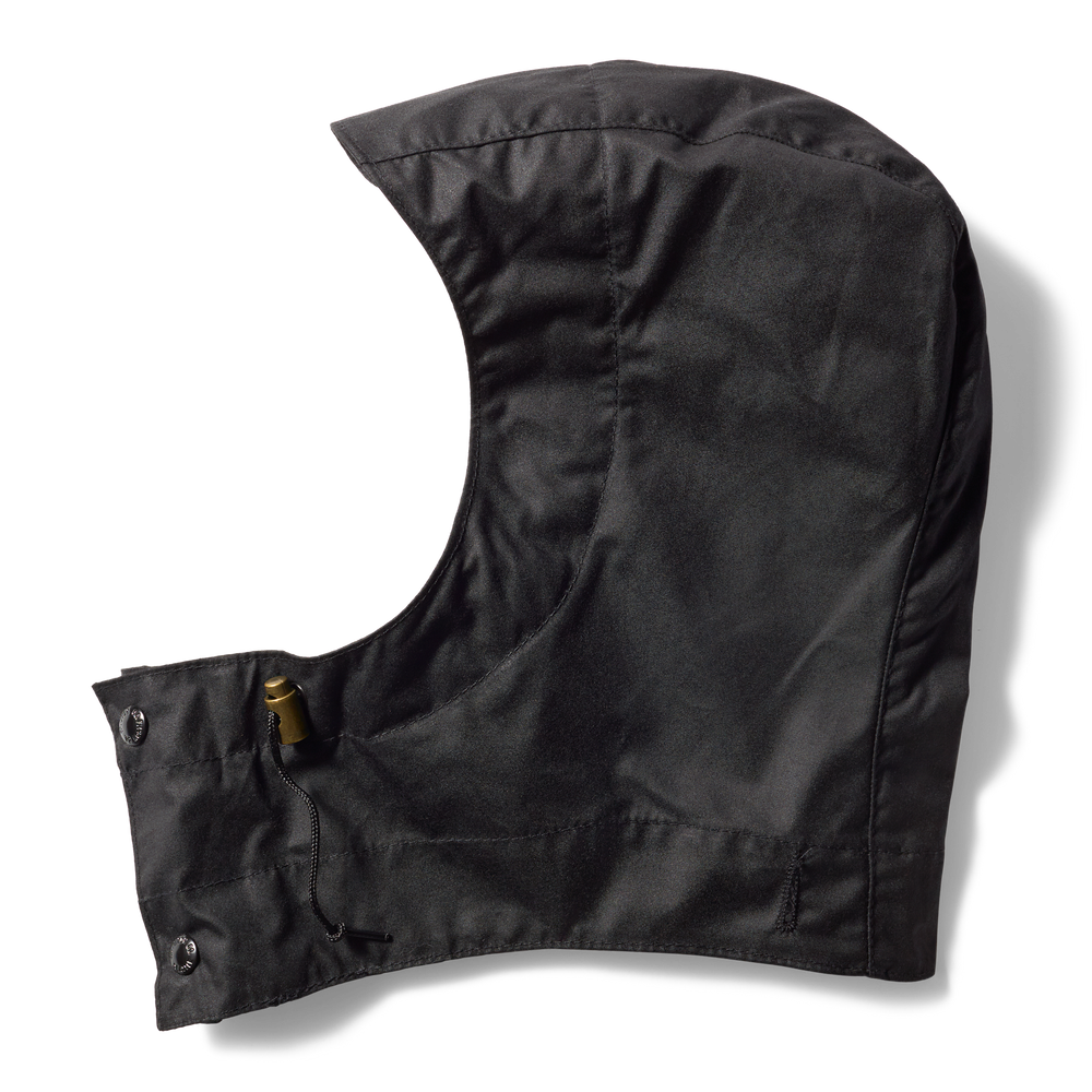 Alternate view of the Filson Cover Cloth Hood - Black