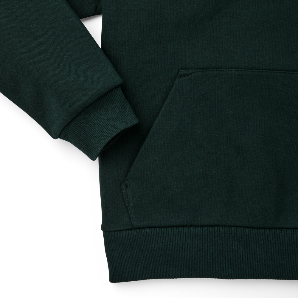 Alternate view of the Filson Prospector Embroidered Hoodie - Fir Oval