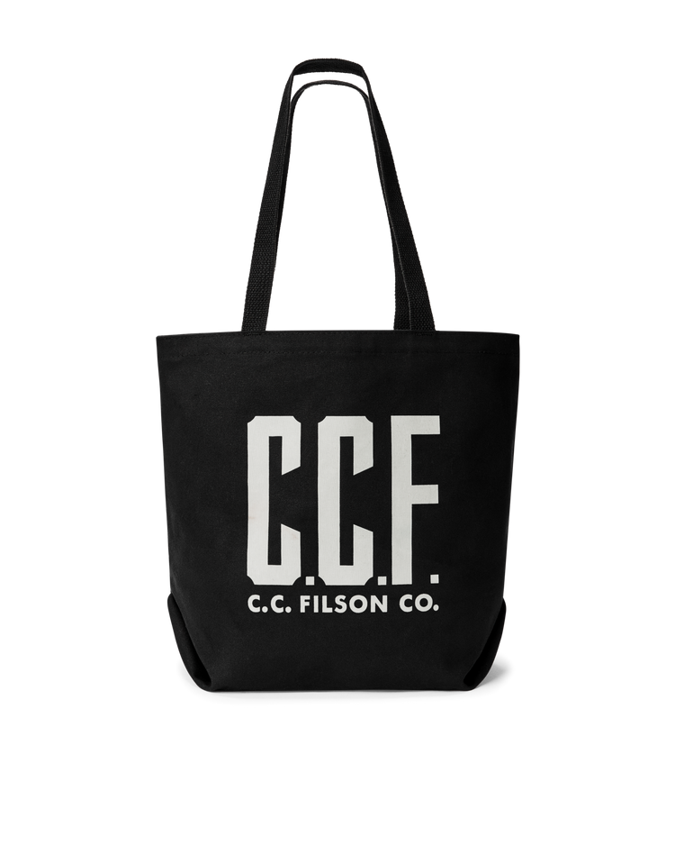 Boston Graphic Tote Bag - Black | Filson