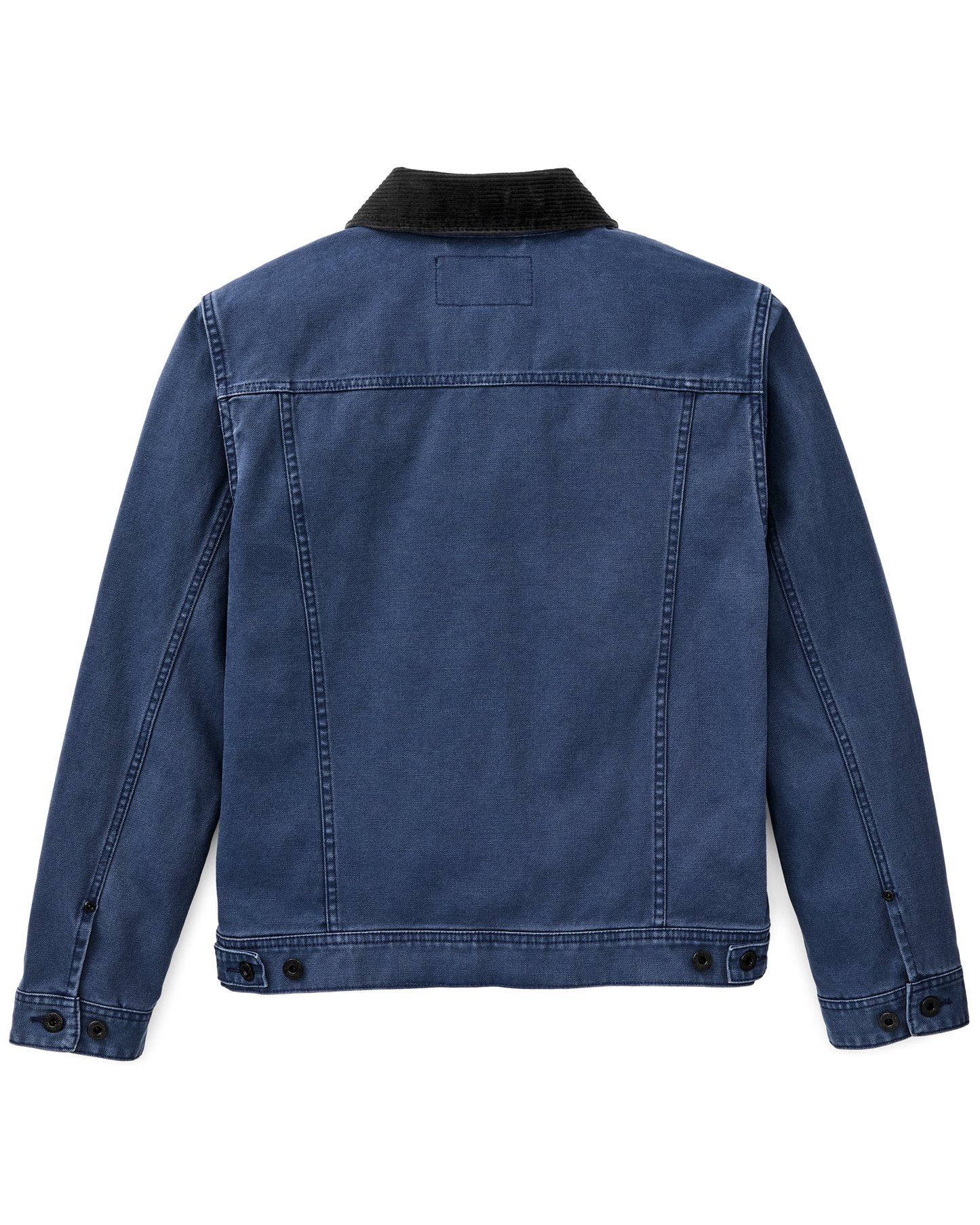 Alternate view of the Filson Rustic Canvas Short Cruiser Jacket - Indigo