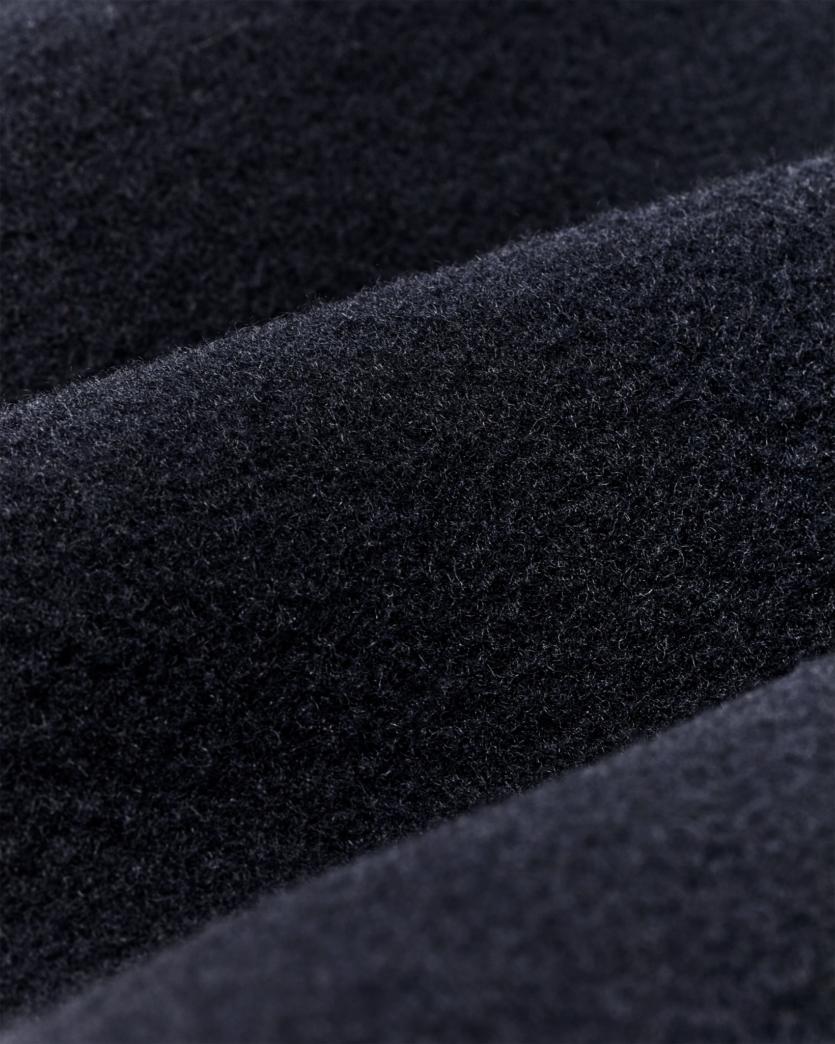 Lined Mackinaw Wool Packer Coat - Dark Navy