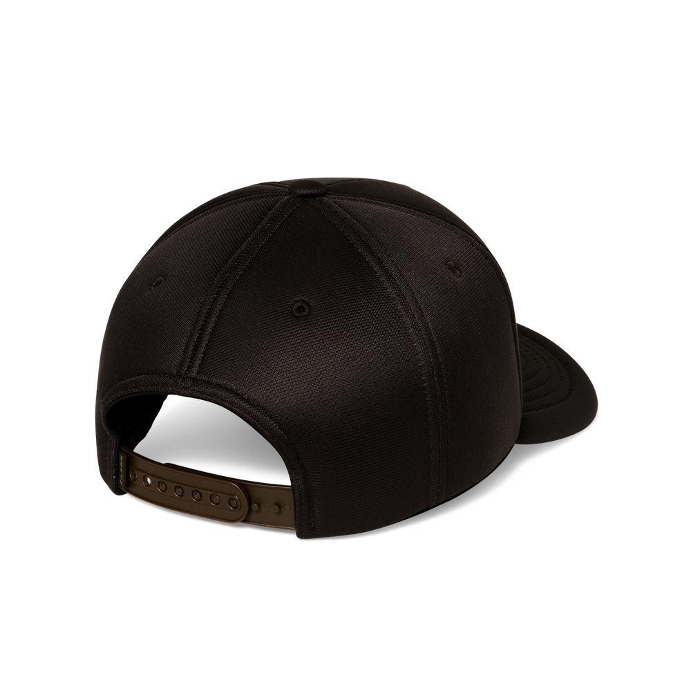 Alternate view of the Filson Harvester Cap - Dark Brown / Fishing Weather