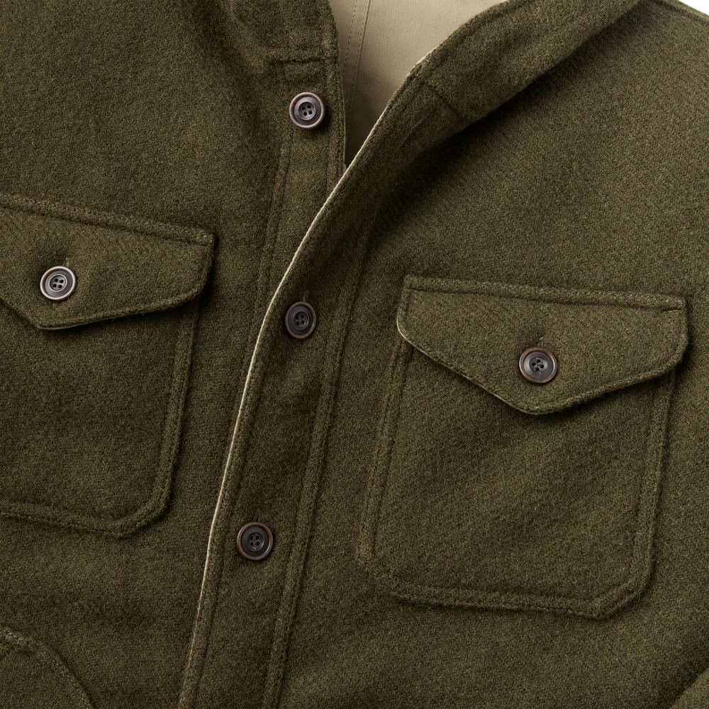 Alternate view of the Filson Keller Twill Double Front Pant - Mckinley Olive