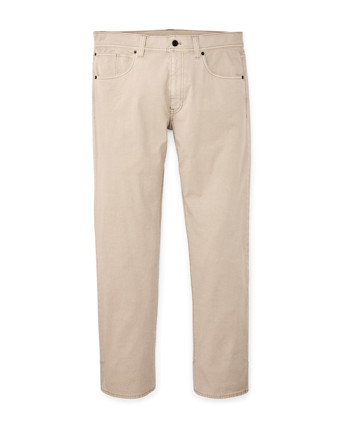 Front-facing image of the Filson Granite Mountain 5-pocket Pants - Buck Tan