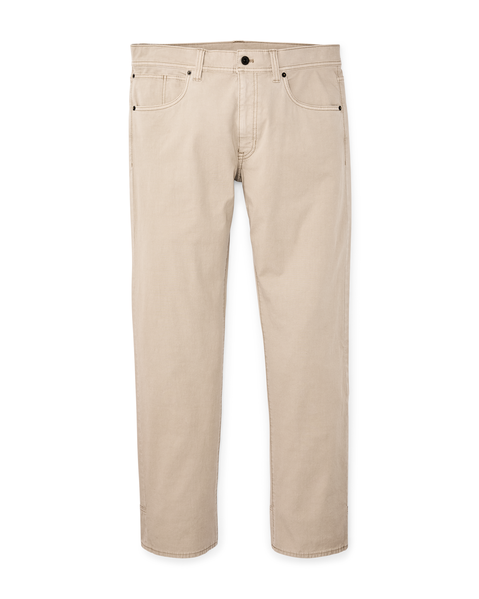 Front-facing image of the Filson Granite Mountain 5-pocket Pants - Buck Tan