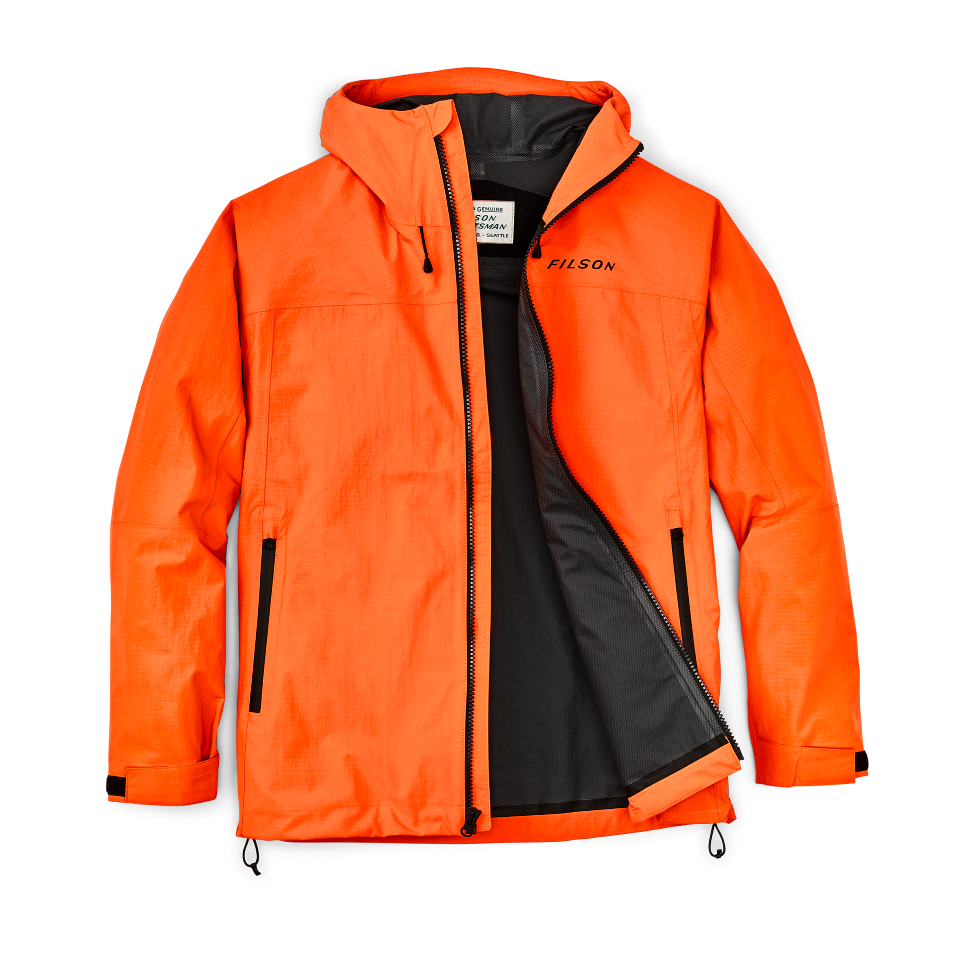 Men's Swiftwater Rain Jacket — Lightweight Rain Shell | Filson Men's Swiftwater Rain Jacket — Lightweight Rain Shell | Filson