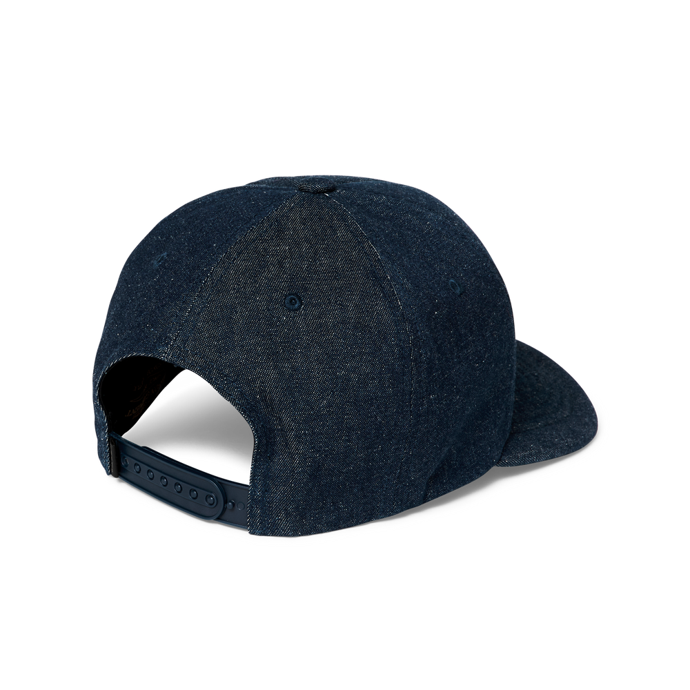 Alternate view of the Filson Harvester Cap - Dark Indigo / Shelton