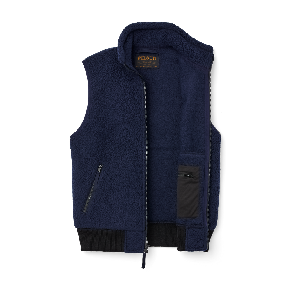 Alternate view of the Filson Sherpa Fleece Vest - Fathom