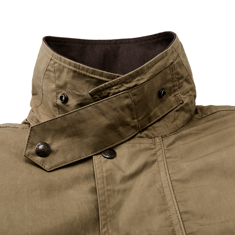 Dry Wax Short Field Jacket - Dark Beige | Filson