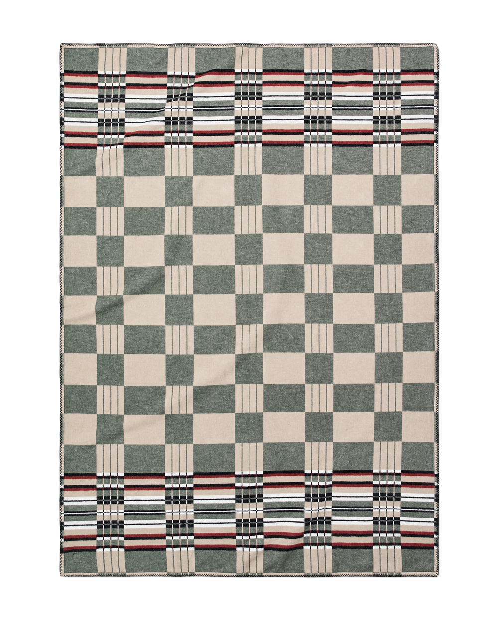 Alternate view of the Filson Longmire Cotton Blanket - Silver Sage