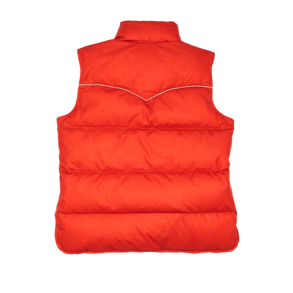 Alternate view of the Filson Women's Waxed Down Vest - Campfire