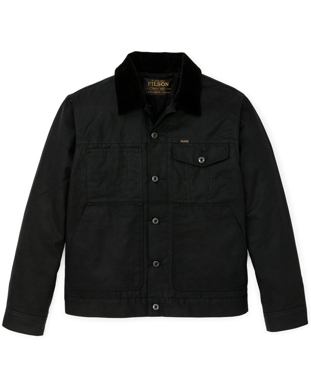 Insulated Short Cruiser Jacket - Black