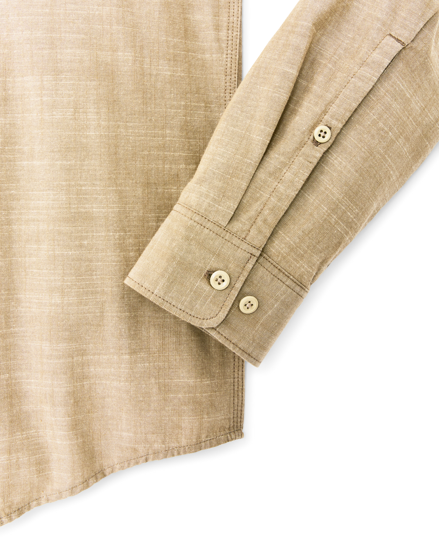 Alternate view of the Filson Chambray Cpo Shirt - Tan