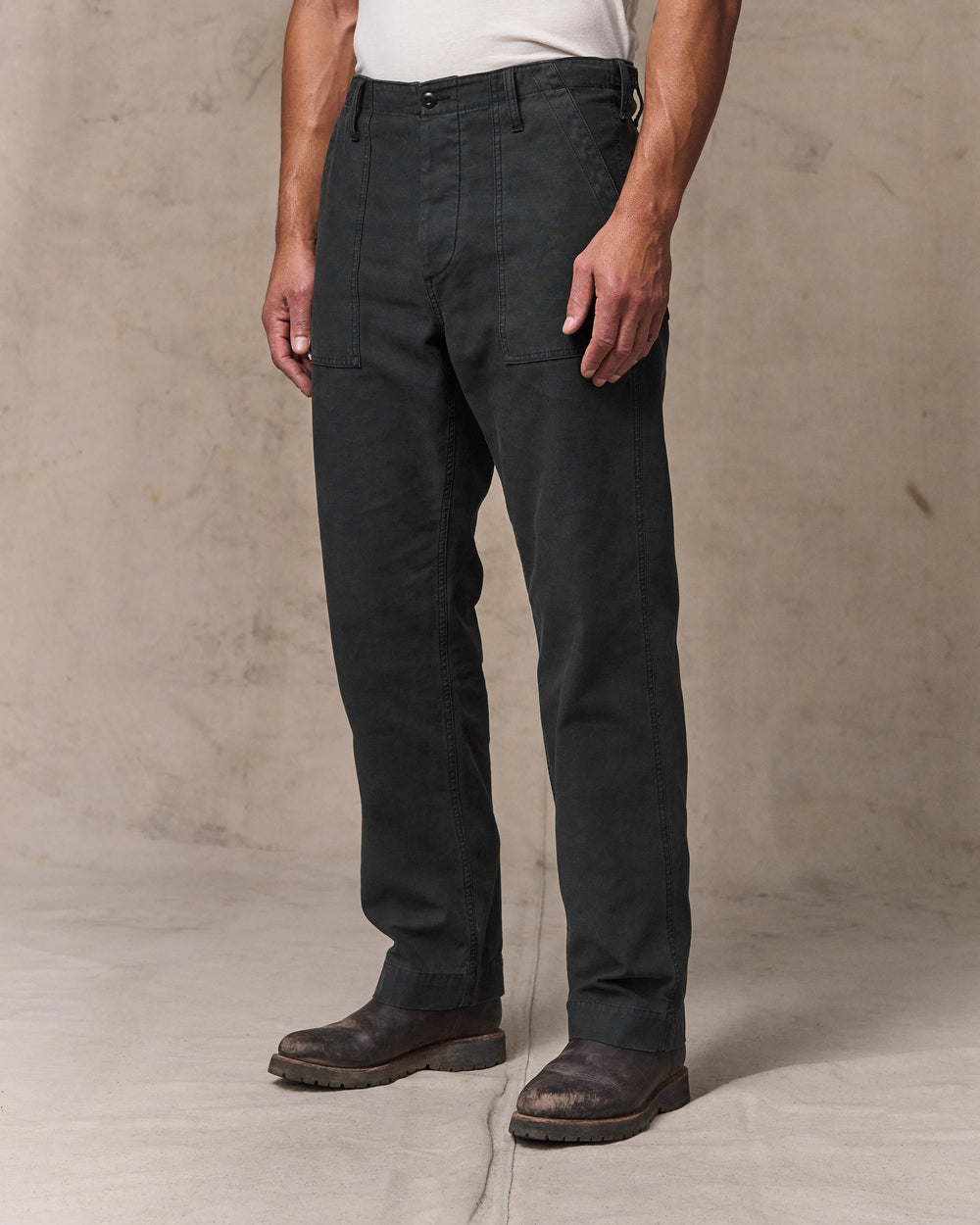 Field Supply Pants - Washed Faded Black