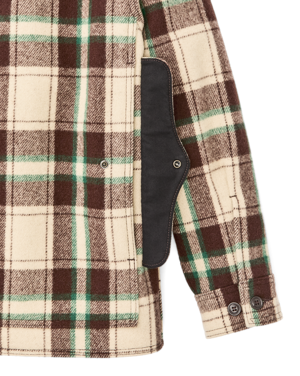 Chris Stapleton Signature Mackinaw Wool Cruiser - Brown / Green Multicolor Plaid