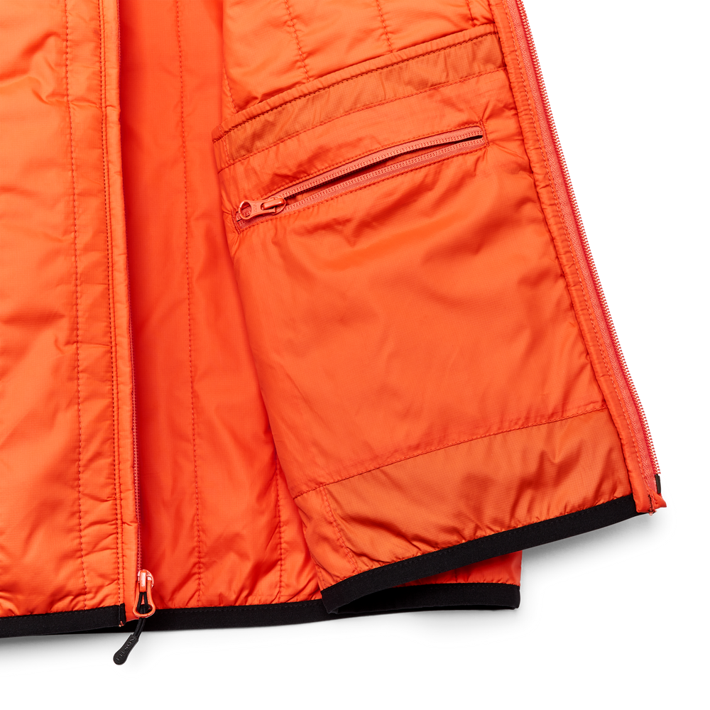 Alternate view of the Filson Ultralight Vest - Flame