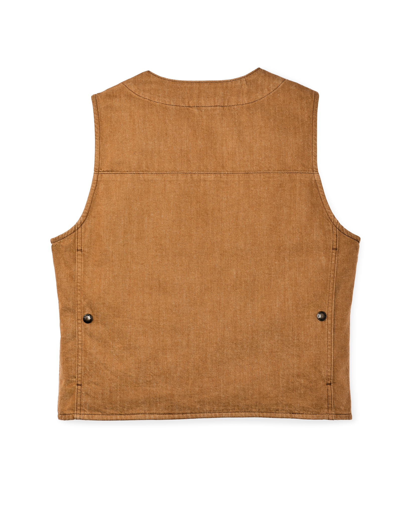 Alternate view of the Filson Women's Archive Cruiser Vest - Harvest Tan