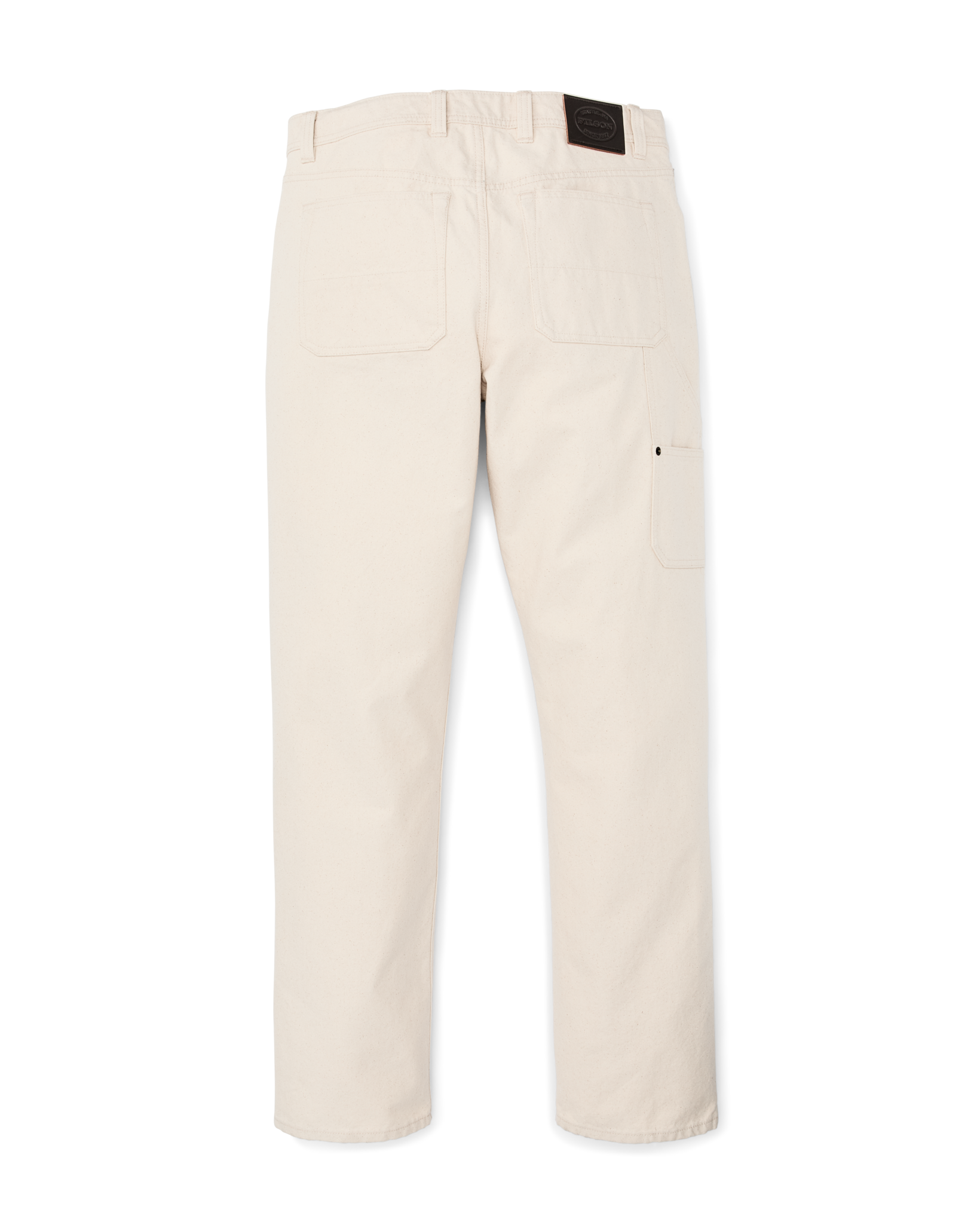 Alternate view of the Filson Dry Tin Double Front Pants - Natural Seed