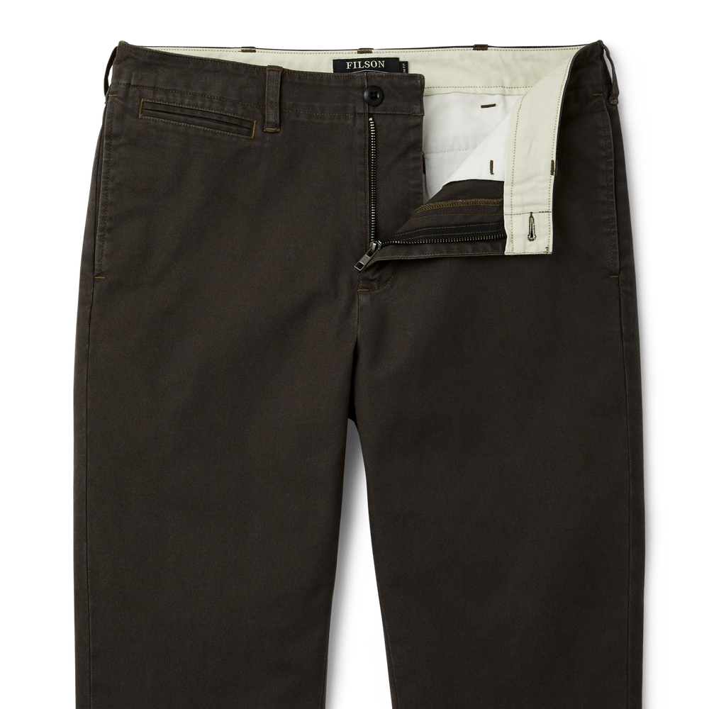 Alternate view of the Filson Draftsman Canvas Pants - Charcoal