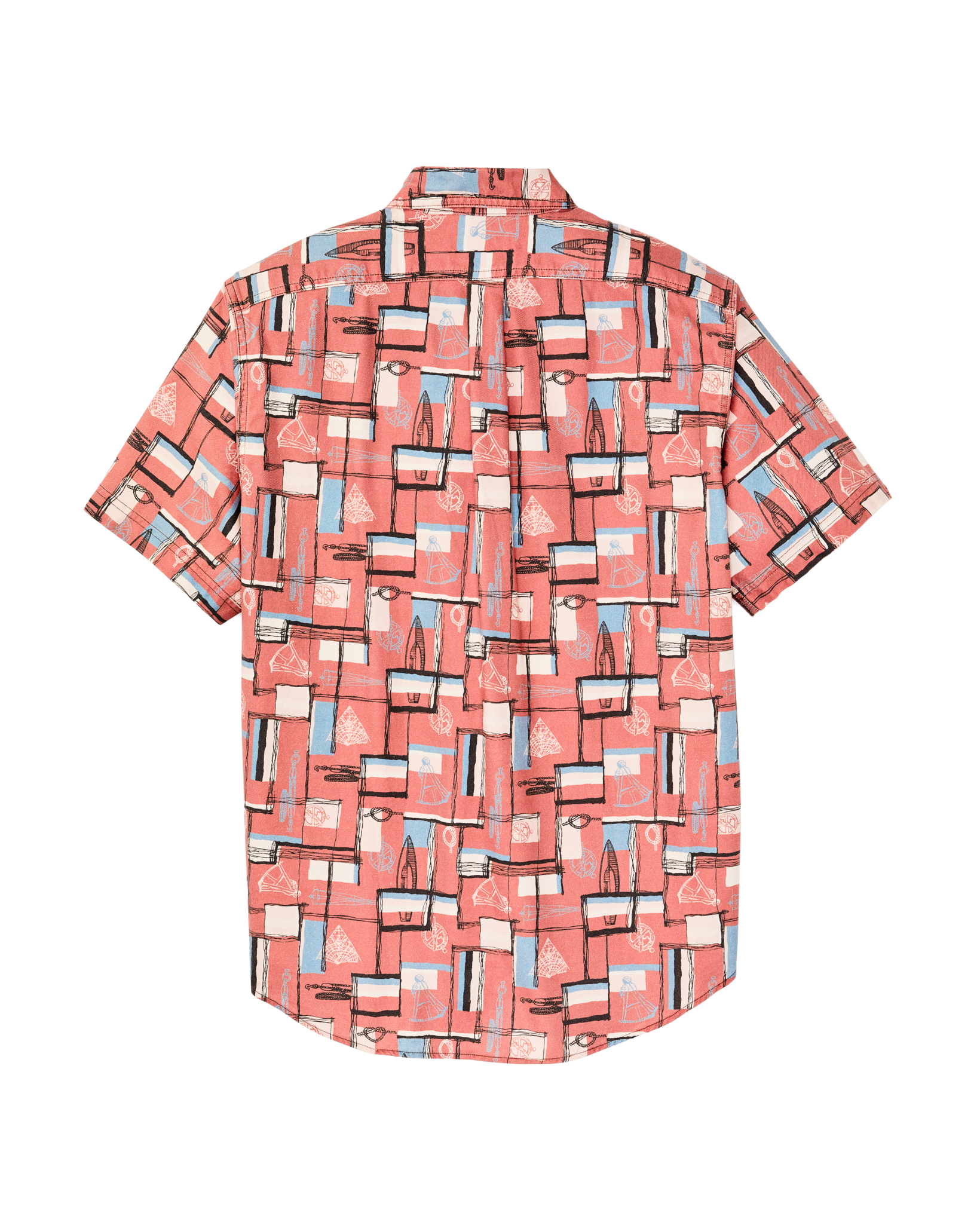 Short Sleeve Lightweight Alaskan Guide Shirt - Russet Print