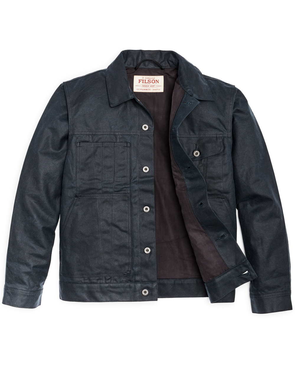 Tin Cloth Short Lined Cruiser Jacket | Filson