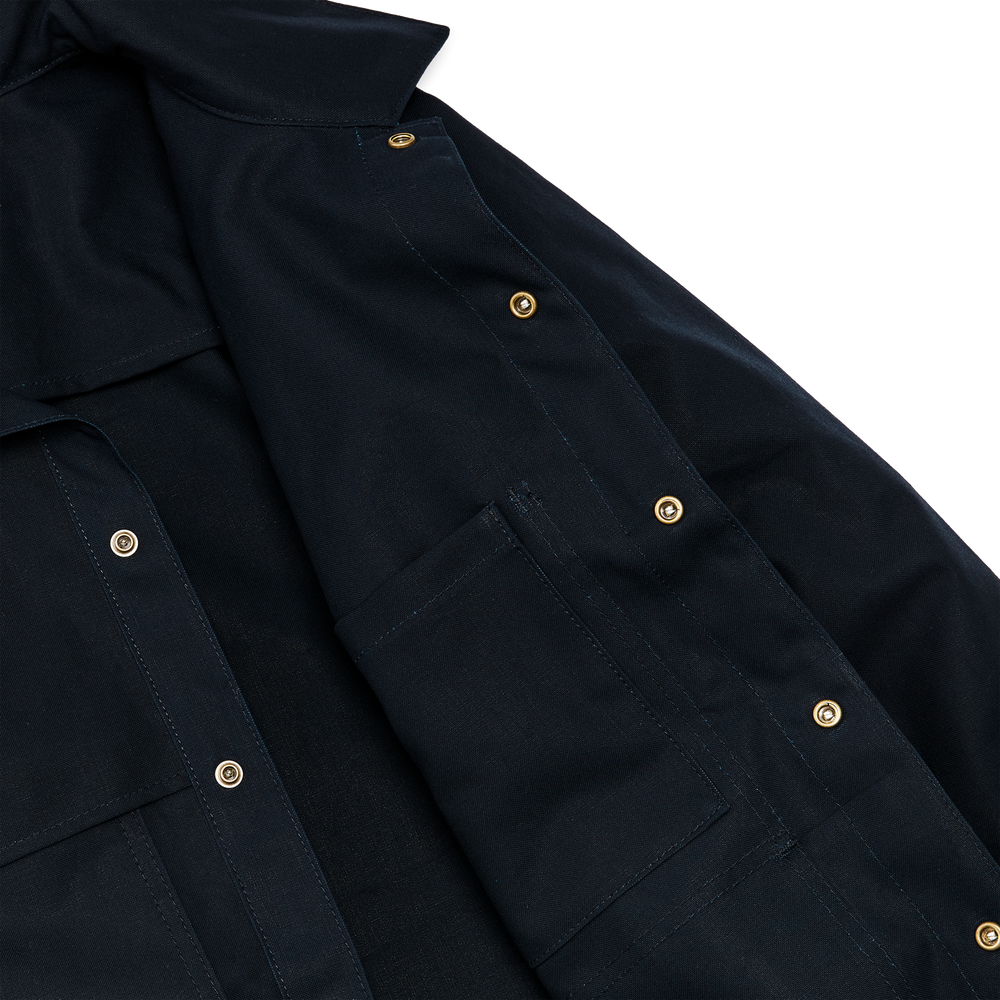 Alternate view of the Filson Dry Tin Cloth Jac-shirt - Navy