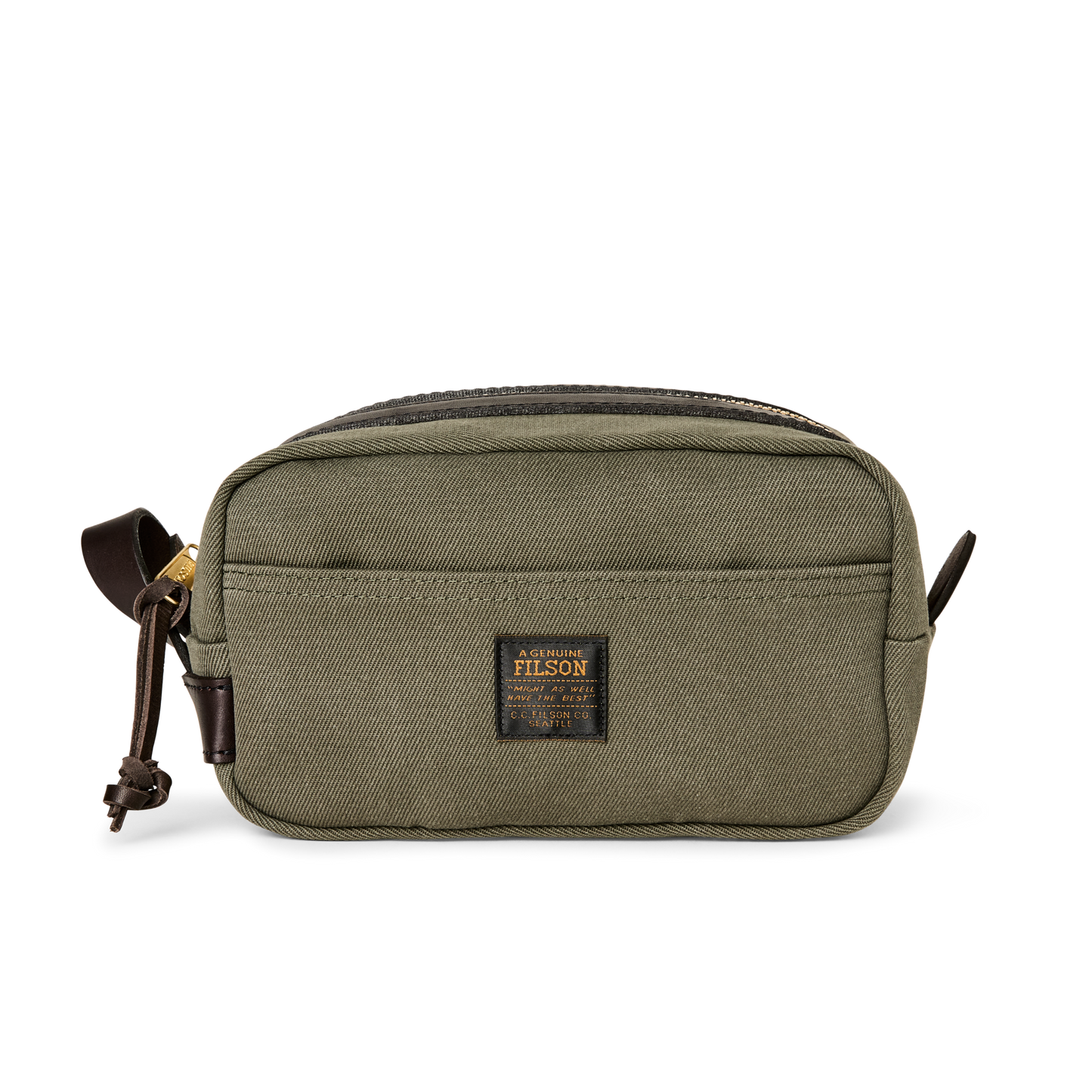 Rugged Twill Dopp Kit - Otter Green | Filson Rugged Twill Dopp Kit - Otter Green | Filson