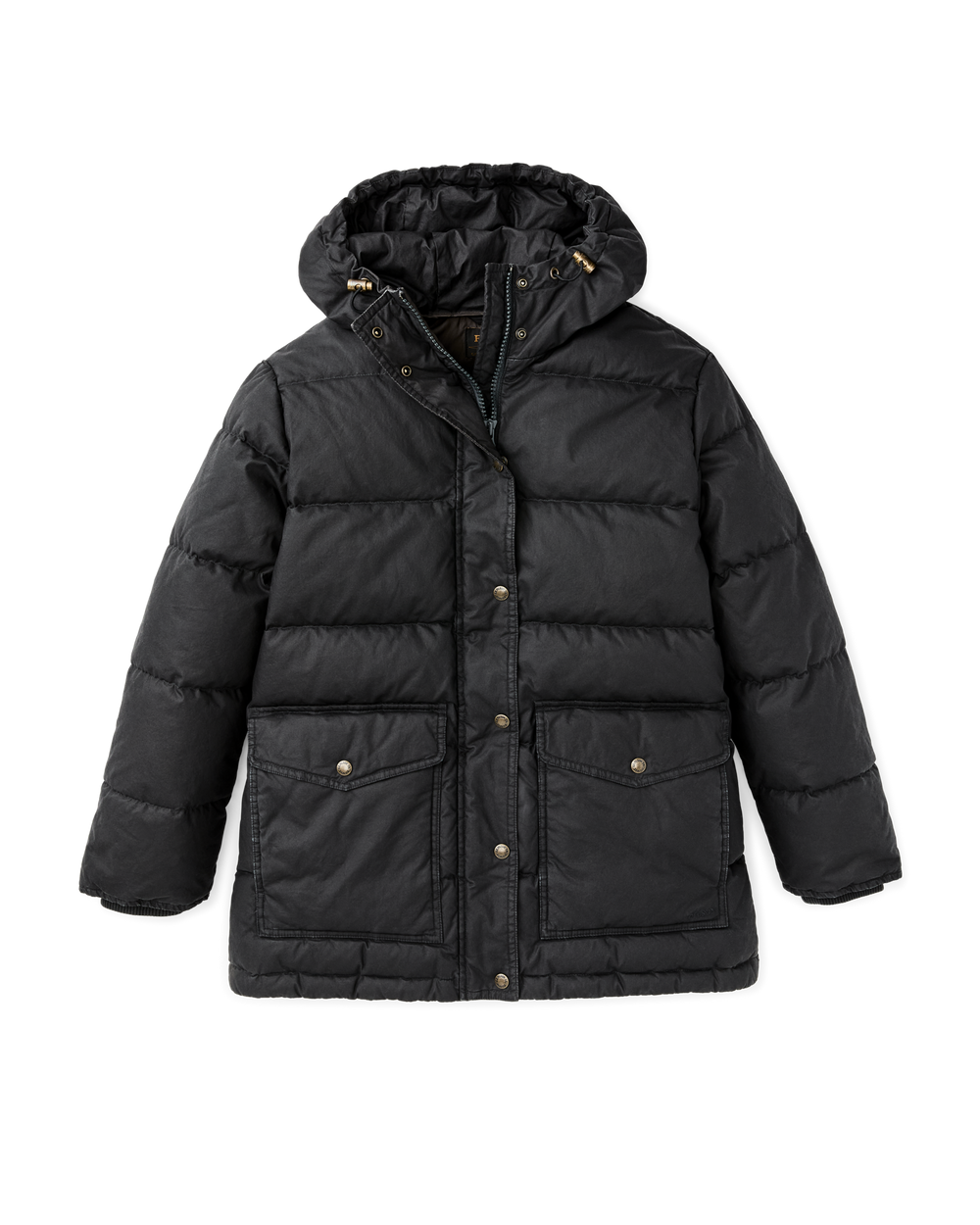 Women's Heritage Cotton Down Parka - Black
