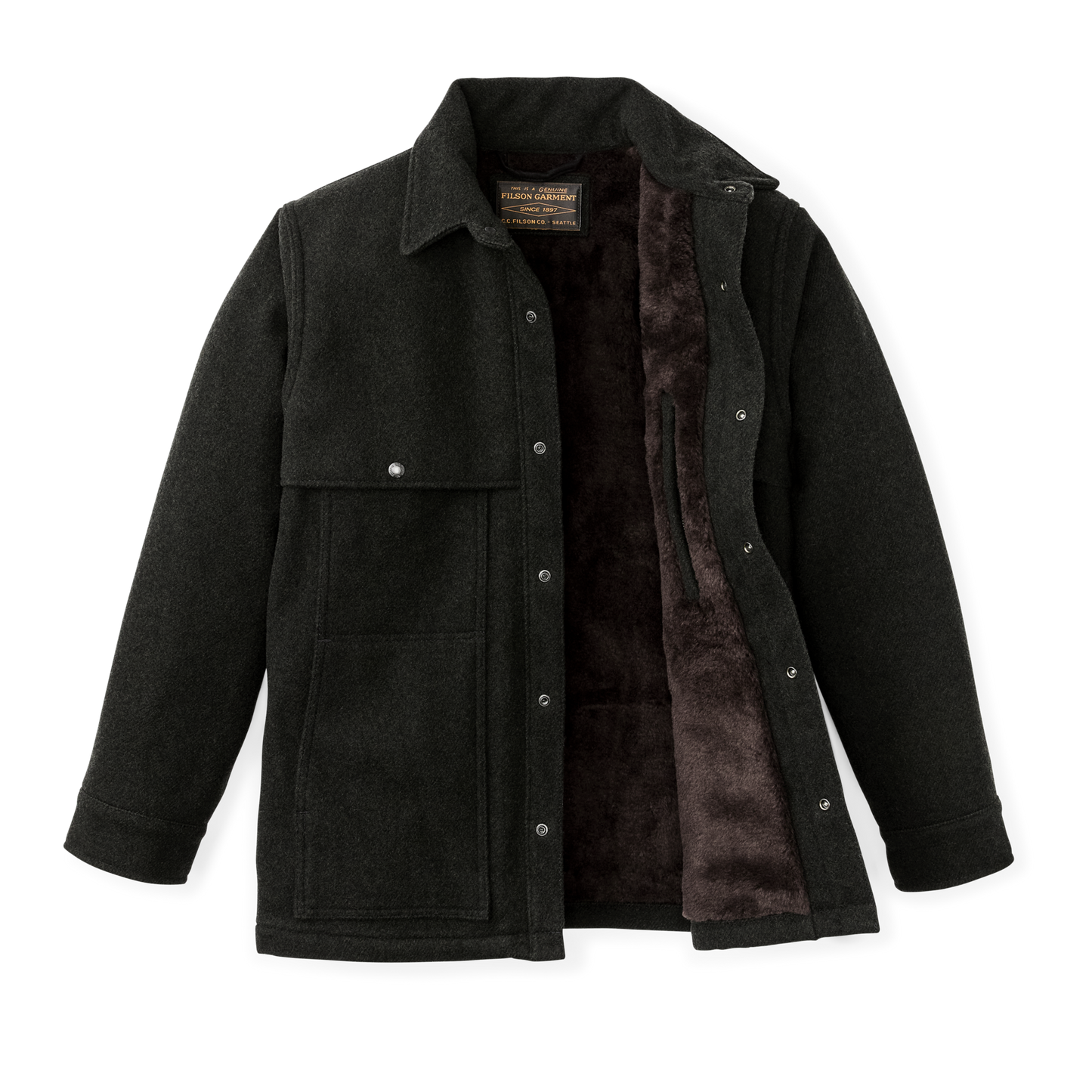 Lined Mackinaw Wool Cape Coat | Filson Lined Mackinaw Wool Cape Coat | Filson